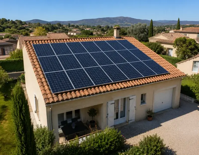 Prime à l'autoconsommation panneaux solaires Le Croisty — aide financière de l'État